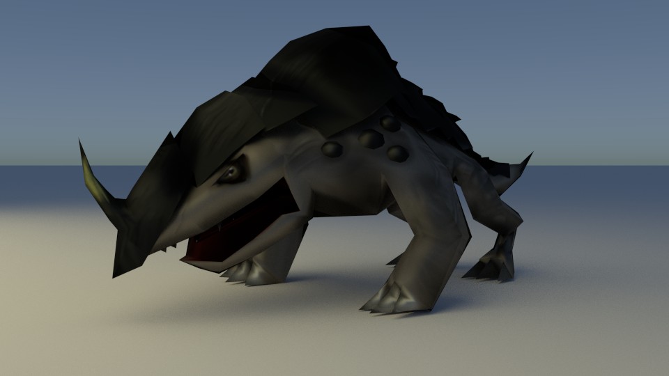 Low Poly Monster preview image 1